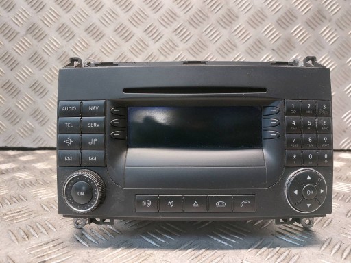 RADIO ODTWARZACZ MERCEDES-BENZ W169 A200 A1698204089 A2038270062