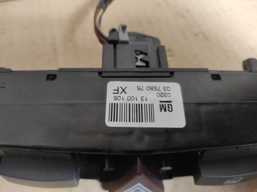 Opel Astra H 3 panel central button zamykania
