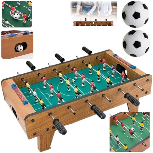 ⚽ HIT CENOWY! Drewniane Piłkarzyki Stołowe XXL – Najlepsza Rodzinna Zabawa!