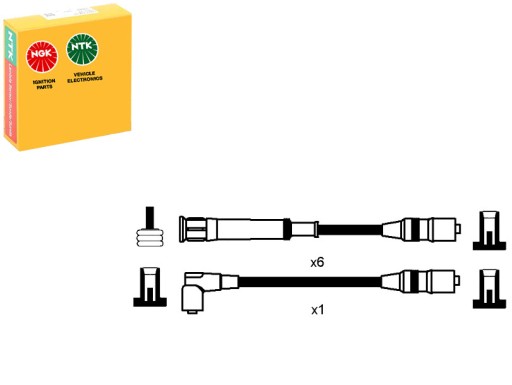 NGK561/RS8 - Комплект проводов зажигания bmw 3 (e30) 5 (e28) 5