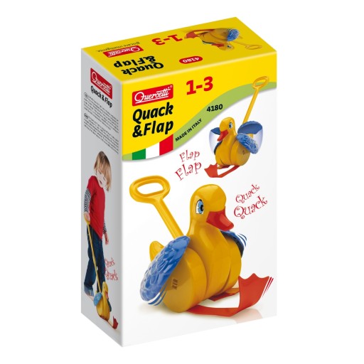 Штовхач Duck Flap Quercetti QU-4180