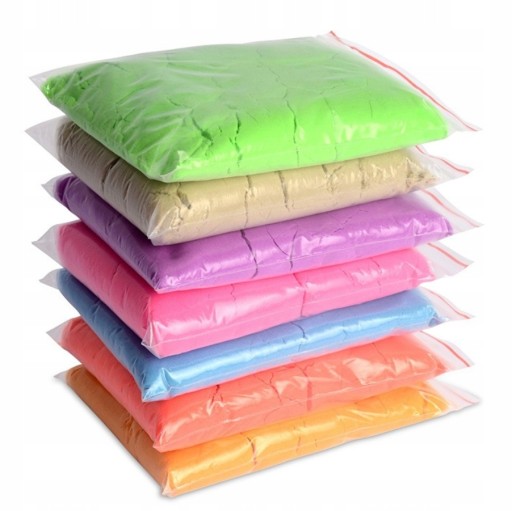 Пісок кінетичний AFF 6 кольорів 2 кг