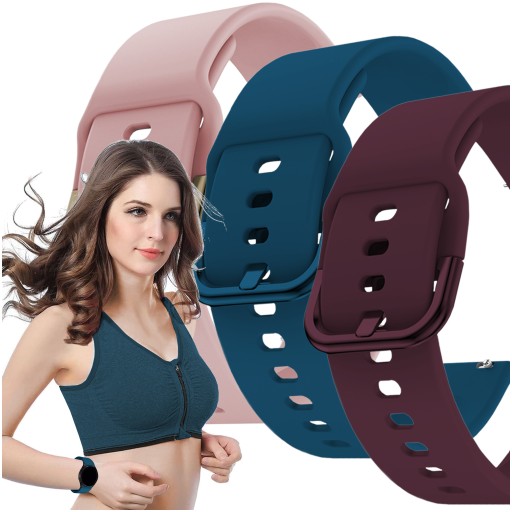 Zestaw: 3x Pasek do Amazfit Gts 2 3 4 2e 42mm 2e Neo mibro lite air