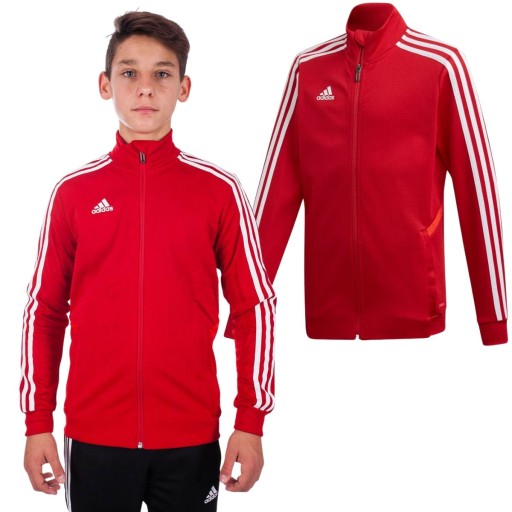 Дитяча толстовка Adidas розмір 164 довгий рукав червона