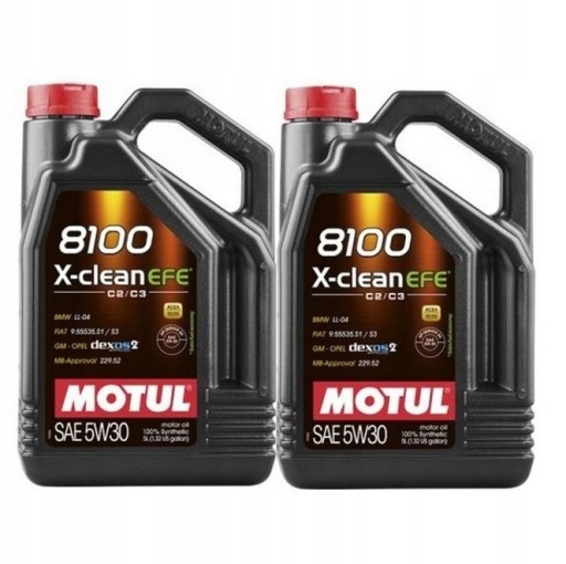 Motul 8100 X-CLEAN EFE 10л 5W-30