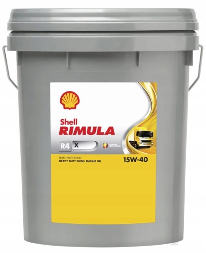 SHELL RIMULA R4X 15W-40 20L R4 X 15W-40