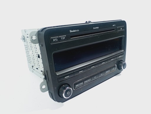 RADIO ORYGINALNE CD brakuje kodu OE 5J0035161D SKODA Fabia II 10-14 KOMBI