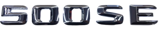 24mm 24 - Емблема напис значок люка MERCEDES W126 500 SE