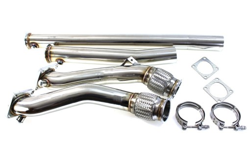 TWDPs4B5 - Downpipe DECAT Audi S4 B5 2.7 V6 Biturbo