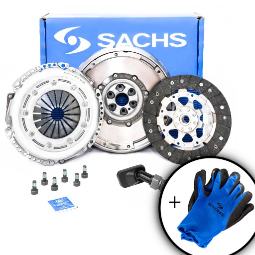 2290 601 - ОРИГІНАЛЬНЕ ЗЧЕПЛЕННЯ + ДВОМАСОВИЙ SACHS 2290601165