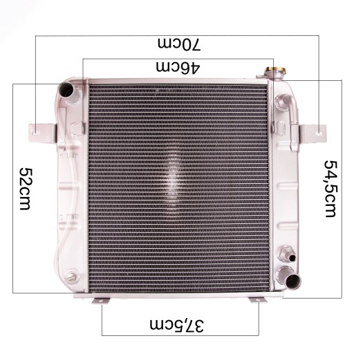R453-331000-000 - РАДИАТОР ВОДЯНОГО ОХЛАЖДЕНИЯ HC HANGCHA 4-5T RW17 GM 4.3 L