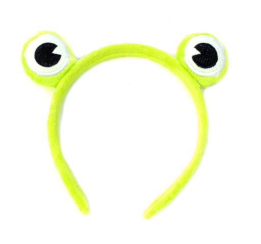 ПОВ'ЯЗКА плюшева ЖАБКА, зелена Жаба