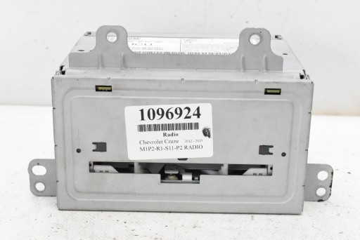 RADIO Radio CD AUX PANEL 95137306 CHEVROLET CRUZE J300 LIFT 12-15