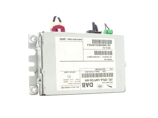 Модуль аудиодрайвера радио dab jaguar xj x351 cpla-14f720-bh