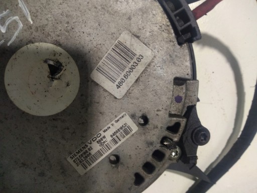 motorić motor ventilatora MERCEDES W251 600W