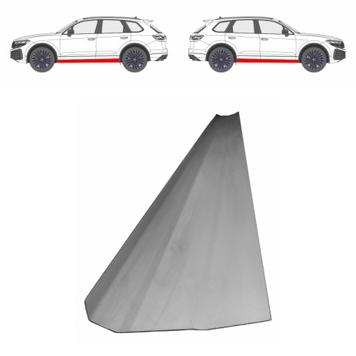 Autobig-14705 - Ремонт порогов CADILLAC ESCALADE 01-06 L=R