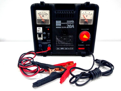 Мощный выпрямитель 12V 24V 20A <200ah с регулировкой