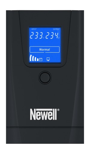 Источник бесперебойного питания newell force li-1000 1000va 500w rj45 2x schuko
