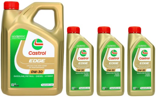 МОТОРНЕ МАСЛО CASTROL EDGE 0W30 7л