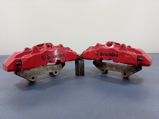 CL W216 S W221 передние суппорты замена BREMBO AUDI RS