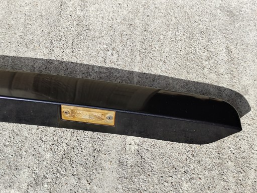 VW T5 Copertura modanatura Luci targa skrzydelka nero