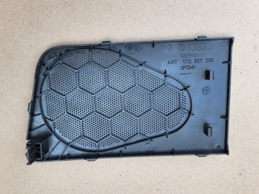 Couverture tablier moteur Grille du haut parleur Z du tableau de bord Gauche VW TOURAN 1T 1T0857209 OE EU