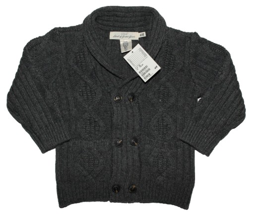 SWETER H&H rozm. 92 1,5-2 LATA NOWY HM