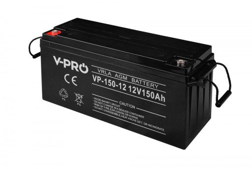 Аккумулятор volska agm vpro 12v 150ah vrla необслуживаемый