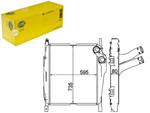HEL8ML 376 - ИНТЕРКУЛЕР HELLA 7063011 IC232 97069 30188