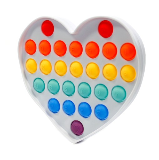 Іграшка-антистрес сердечко Push Bubble Pop It