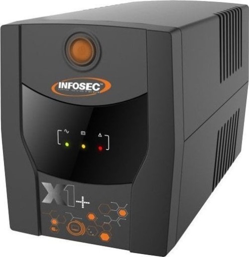 Ups infosec x1+ 2200 джерело безперебійного живлення ups 2200va 1320w, 6 розеток iec c13