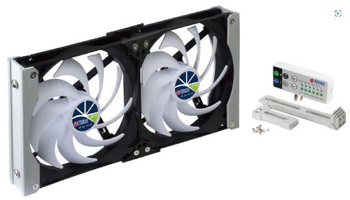 345 - Вентилятор охолодження TITAN-TTC-SC20 9 см