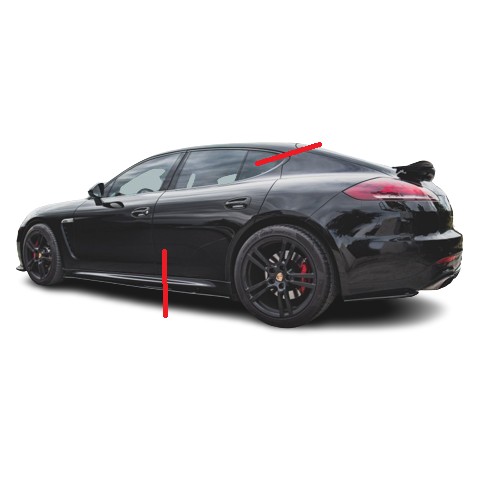 PORSCHE PANAMERA 970 ЧЕТВЕРТЬ КРЫЛА ЗАДНИЙ ЗАДНИЙ ЛЕВЫЙ ПРАВЫЙ