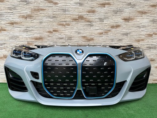 ПЕРЕДНИЙ РЕМЕНЬ ВЕНТИЛЯТОР РАДИАТОРА БАМПЕР Решетка ЛАЗЕРНЫЕ ЛАМПЫ BMW 4 I4 G26