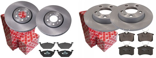 ДИСКИ КОЛОДКИ P + T FEBI AUDI OCTAVIA GOLF IV POLO