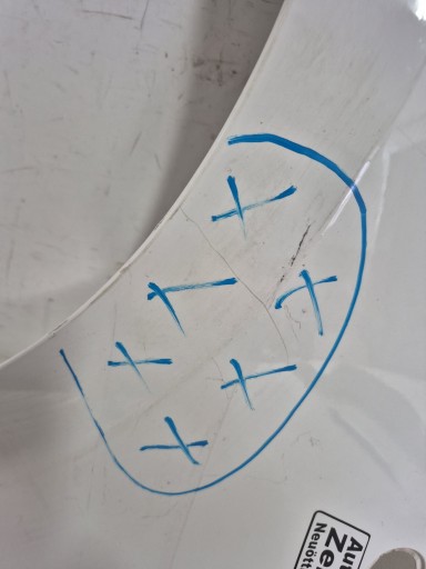 VW UP SKODA CITIGO SEAT MII 11-16 fender front front left