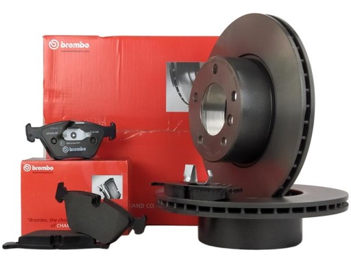 Brembo диски + колодки пд BMW 5 E39 296ММ