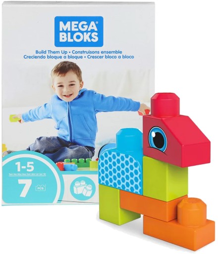 MEGA BLOKS First Builders Prvé kocky FISHER