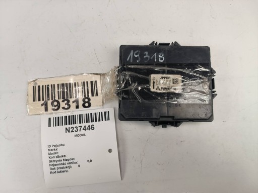 comfort control unit 39540-57L00 SUZUKI KIZASHI