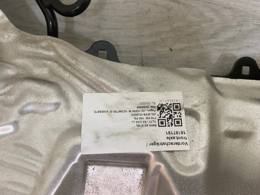 BMW X2 F39 subframe axle beam control 6872729 5A4CE68