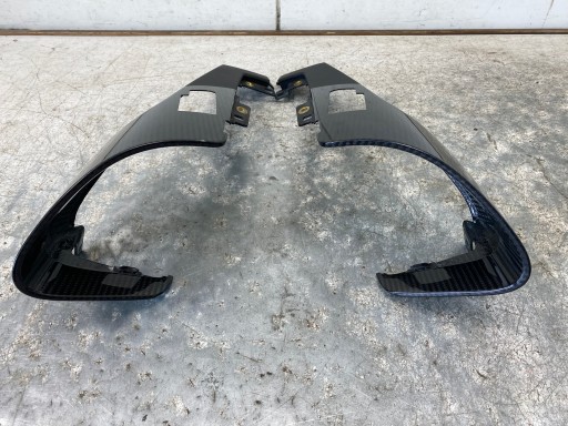 AUDI R8 plus 4S blende abdeckung leiste schutzleiste des kombiinstruments links rechts CARBON