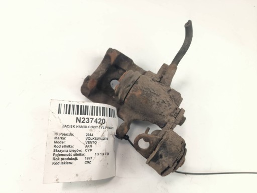 caliper brake rear part right 1.9 TDI VOLKSWAGEN VENTO