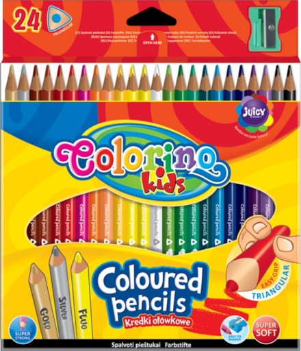 Олівці Colorino 24 шт.