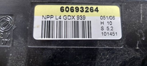 module door ALFA ROMEO 60693264