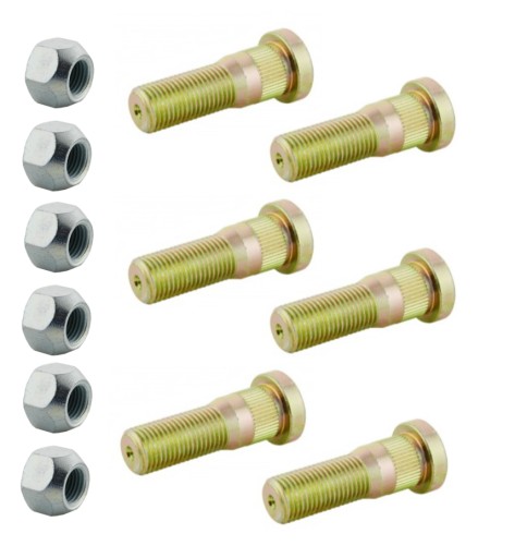 90114-12012-71+80942-76002-71 - НАБОР ШТИФТОВ С ГАЙКАМИ ЗАДНЕГО КОЛЕСА TOYOTA 1500 КГ