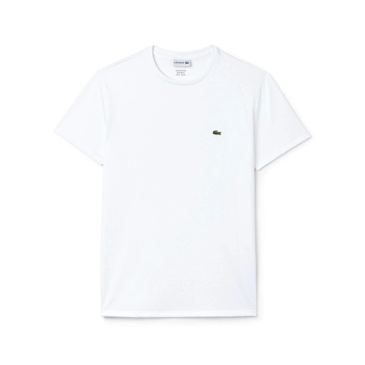Lacoste Pánske tričko Pima Premium White XL