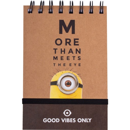 Зошит А6 Беніамін Міньйони Різнокольоровий