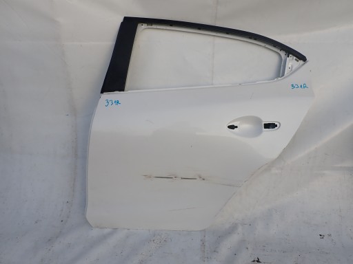 MAZDA 3 III sedan 13-18 door rear part rear. left