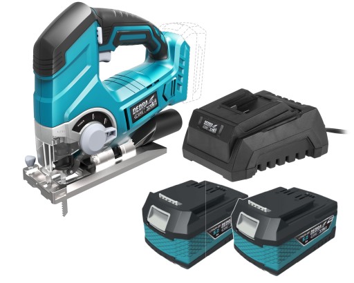 Электролобзик Aku 18V 2X 5Ah LED DEDRA SAS + DED7060