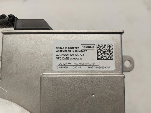 Ford Ranger VI 6 2024r. module of control GATEWAY MU5T-14G650-KAF